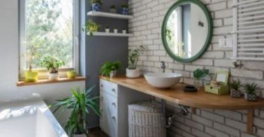 7 ideas to decorate the bathroom with plants