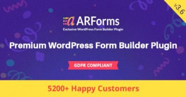 ARForms WordPress Form Builder Plugin