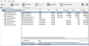 Active Partition Recovery Ultimate v22.0.0 (x64) Portable