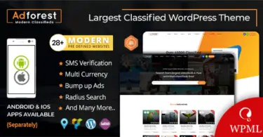 Adforest - Classified Ads Wordpress Theme
