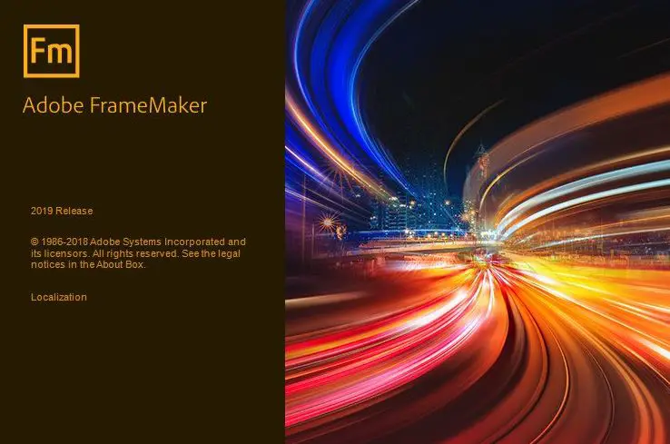 Adobe FrameMaker 2019