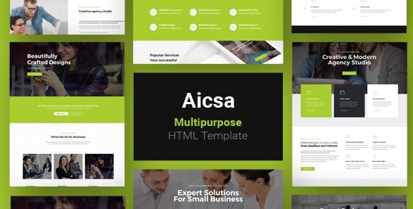Aicsa - Multipurpose Html Template