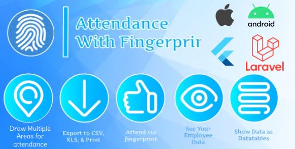 Attendance with Fingerprint (Flutter + Laravel) (15 August 2021)