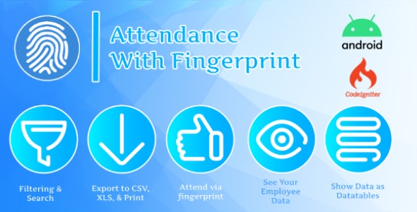 Attendance with Fingerprint