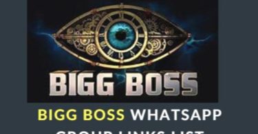 Bigg Boss Telugu & Tamil WhatsApp Group Links