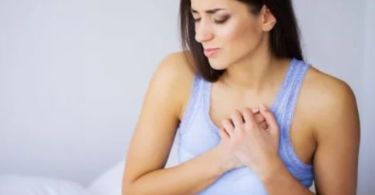 Chest pain due to anxiety