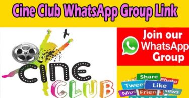 Cine Club WhatsApp Group Link