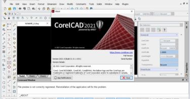 CorelCAD v2021.5 Build 21.2.1.3515 Portable Cracked