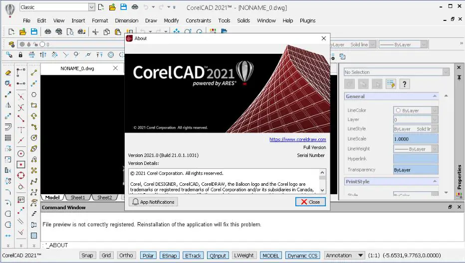 CorelCAD v2021.5 Build 21.2.1.3515 (x64) + FIx