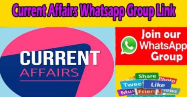 Current Affairs Whatsapp Group Link