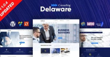 Delaware v1.0.4 - Consulting and Finance WordPress Theme