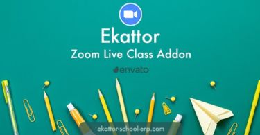 Ekattor Zoom Live Class Addon