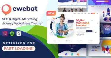 Ewebot v2.5.5 – Marketing SEO Digital Agency (Nulled)