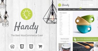 Handy - Handmade Shop WordPress WooCommerce Theme