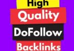 High Quality Dofollow Backlinks Off Page SEO