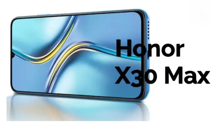 Honor X30 Max teaser leaked the front desig