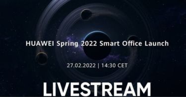 Huawei Spring 2022 Smart Office Live event watch here