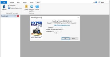 HyperSnap v8.20.00 (Screen Recorder)