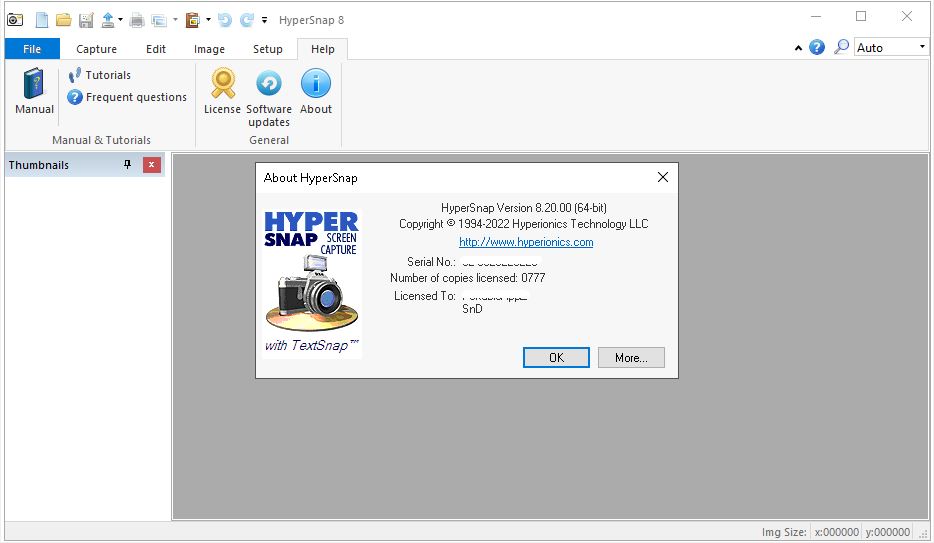 HyperSnap v8.20.00 (Screen Recorder)