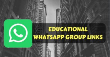 Indian Education WhatsApp Group Link