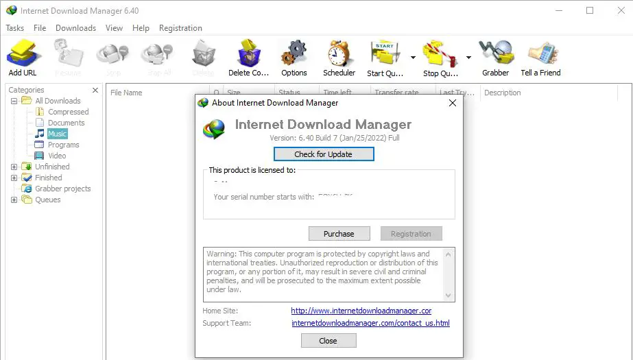 Internet Download Manager (IDM) 6.40 Build 7 Final