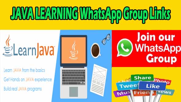 JAVA LEARNING WhatsApp Group Links