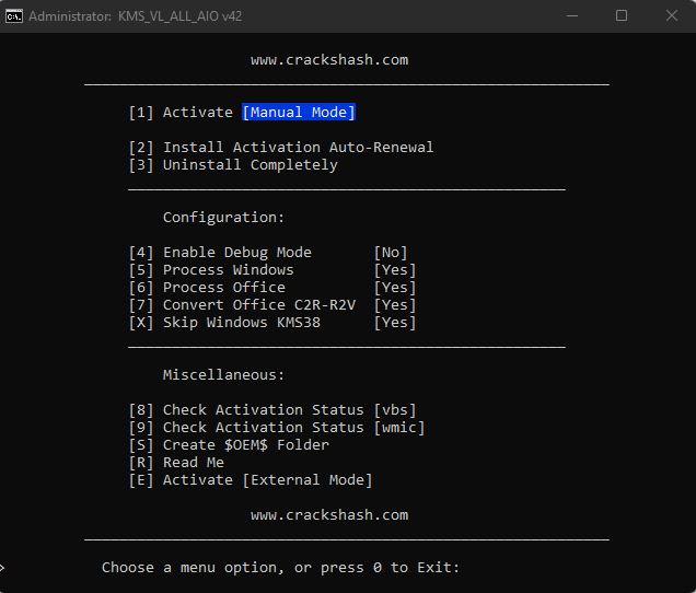 KMS VL ALL AIO v45.0 – Smart Activation Script (Activate Windows & Office)