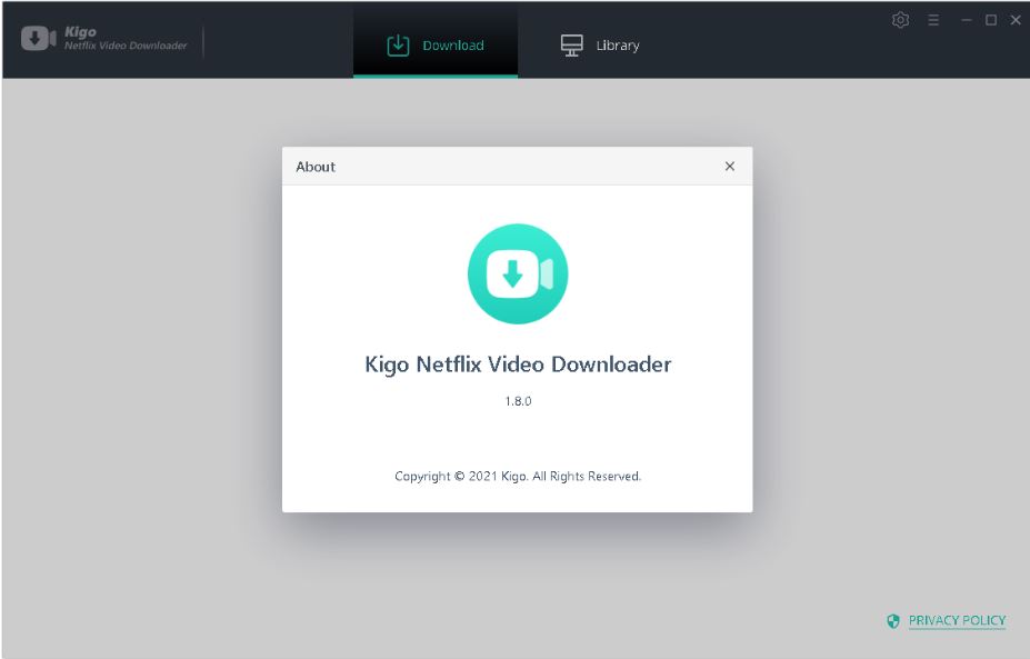 Kigo Netflix Video Downloader v1.8.0
