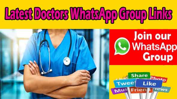 Latest Doctors WhatsApp Group Links