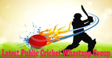 Latest Public Cricket Whastapp Group Links