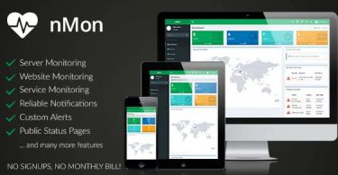 NMon – Website, Service & Server Monitoring PHP Script