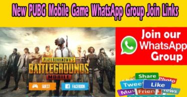 New PUBG Mobile Game WhatsApp Group Join Links
