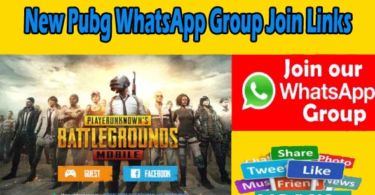 New Pubg WhatsApp Group Join Links