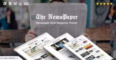 NewsPaper News & Magazine WordPress Theme
