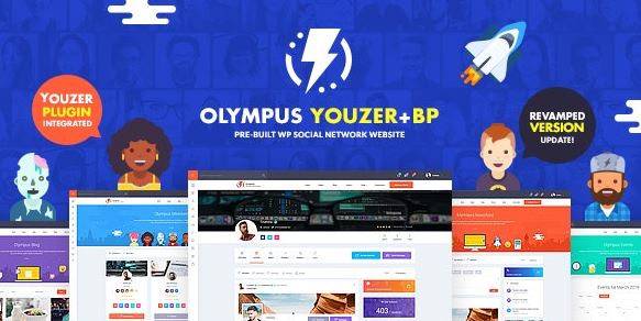 Olympus - Powerful BuddyPress Theme for Social Networking