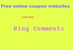 Online Coupon Websites List For SEO