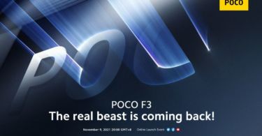 POCO F3’s new variant may launch with POCO M4 Pro 5G on November 9