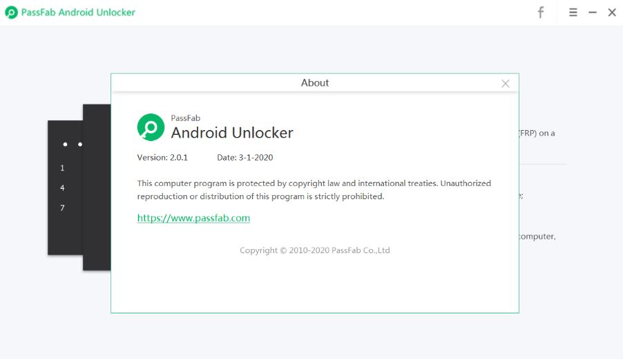 PassFab Android Unlocker 2.5.2.6 