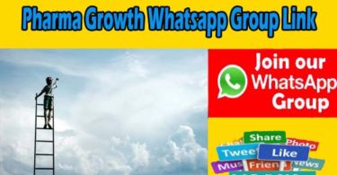 Pharma Growth Whatsapp Group Link