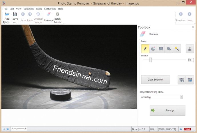 best free photo stamp remover