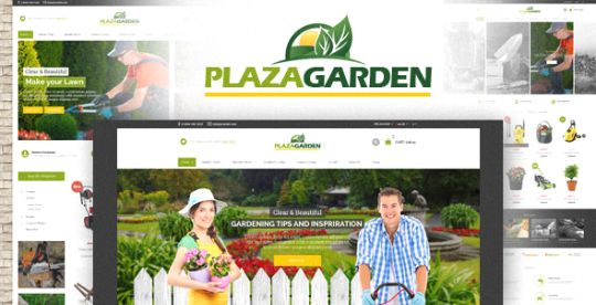 PlazaGarden–OpenCart Theme (Included Color Swatches)