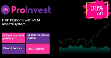 ProInvest – CryptoCurrency and Online Investment Platform