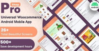 ProShop – WooCommerce Multipurpose E-commerce Android Full Mobile App