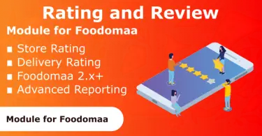 Rating and Review Module for Foodomaa