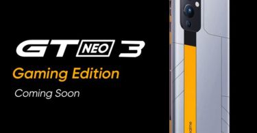 Realme GT Neo3 Gaming Edition design leaks