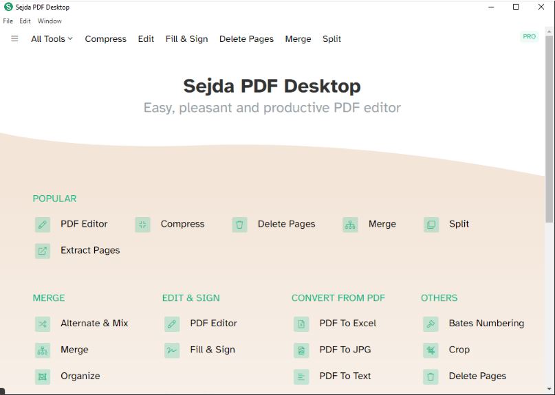Sejda PDF Desktop Pro v7.3.7 (32 + 64 Bit) Pre-Activated 