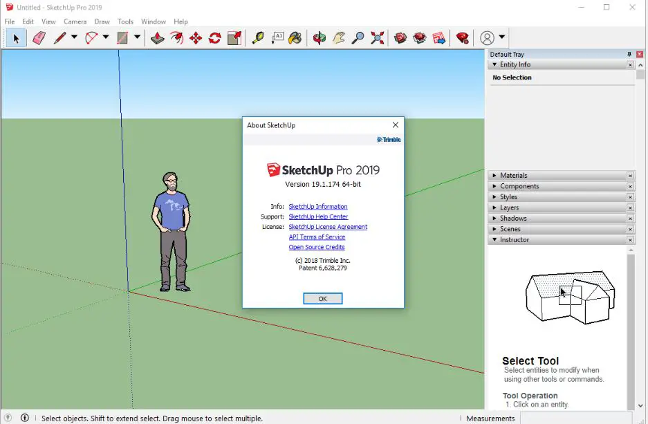 SketchUp Pro 2019 picture