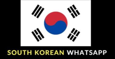 South Korean WhatsApp Group Links