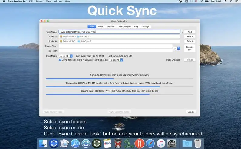 Sync Folders Pro 4.4.9