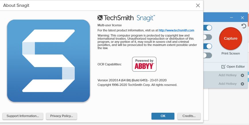 TechSmith Snagit v2022.0.0 Build 14113